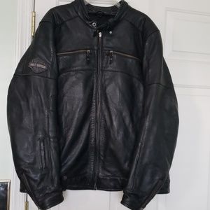 Men's Leather Harley Davidson Jacket